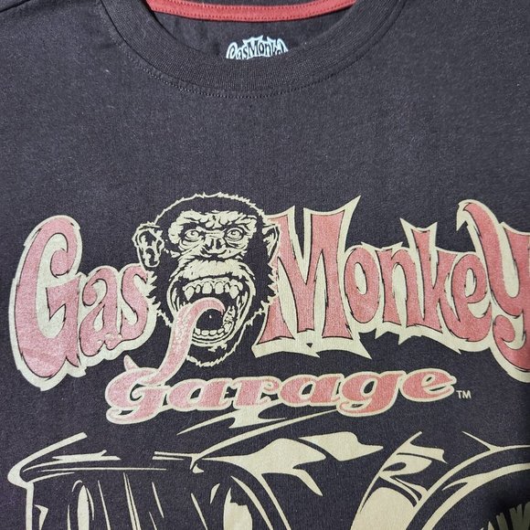 Gas Monkey Garage Shirt Men's Small Sleeveless American Muscle Dallas Te… - Picture 4 of 10
